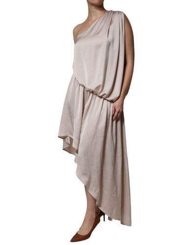 One Shoulder Asymmetric Drape Women's Dress (Pre-Owned) - Christian Pellizzari - Modalova
