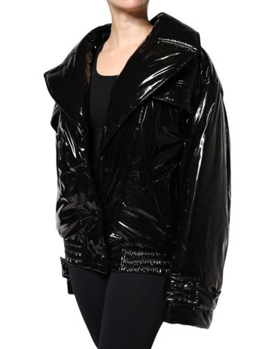 Polyester Button Down Blouson Women's Jacket - Dolce & Gabbana - Modalova