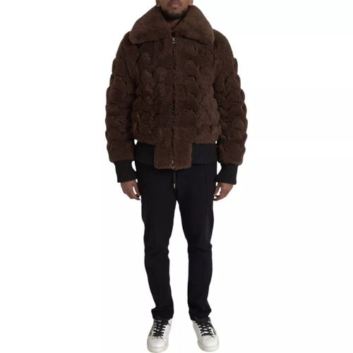 Fur Lamb Shearling Coat Men's Jacket - Bottega Veneta - Modalova