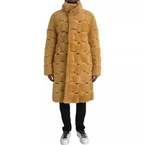 Wool Long Teddy Coat Men's Jacket - Bottega Veneta - Modalova