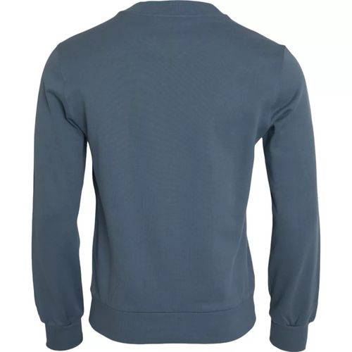 Cotton Logo Patch Crew Neck Men Pullover Men's Sweater - Dolce & Gabbana - Modalova