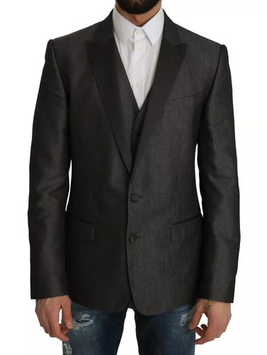 MARTINI 2 Piece Vest Coat Men's Blazer - Dolce & Gabbana - Modalova