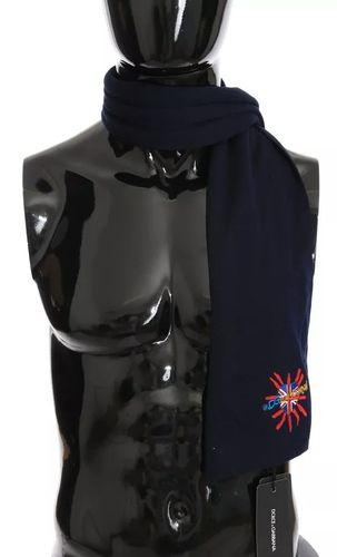 Wool #DGLovesLondon Shawl Men's Scarf (Pre-Owned) - Dolce & Gabbana - Modalova
