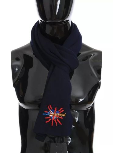 Wool #DGLovesLondon Shawl Men's Scarf (Pre-Owned) - Dolce & Gabbana - Modalova