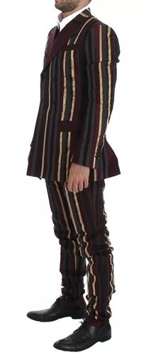 Striped Runway 3 Piece Slim Fit Vest Men's Suit - Dolce & Gabbana - Modalova