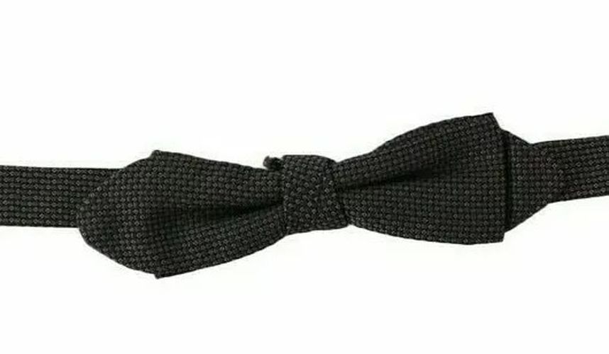 Pattern Silk Adjustable Neck Bow Men's Tie - Dolce & Gabbana - Modalova