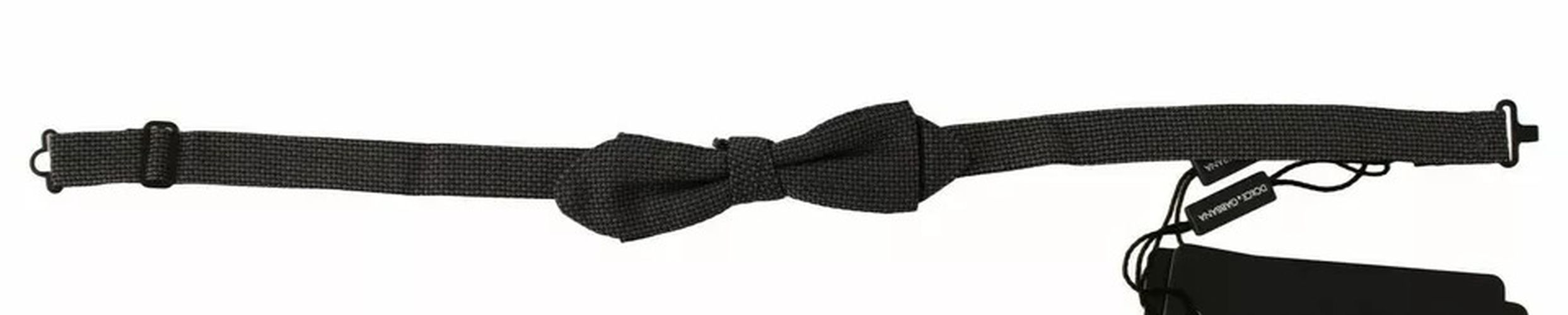 Pattern Silk Adjustable Neck Bow Men's Tie - Dolce & Gabbana - Modalova
