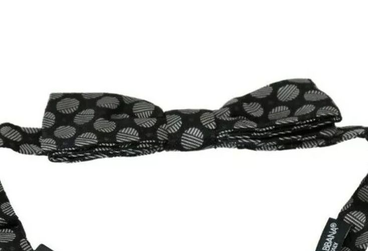 Silk Circles Men NeckMen's Bow Men's Tie - Dolce & Gabbana - Modalova