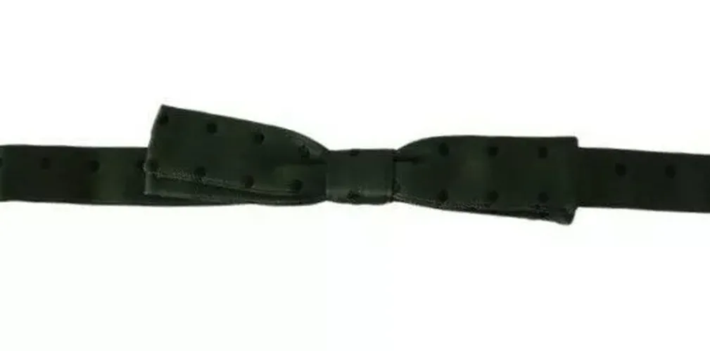 Silk Dotted Mens NeckMen's Bow Men's Tie - Dolce & Gabbana - Modalova