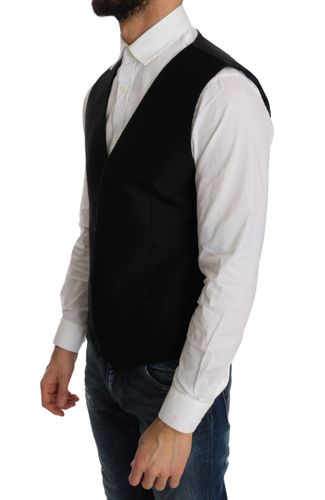 Polka Dot Pattern Men's Vest - Dolce & Gabbana - Modalova