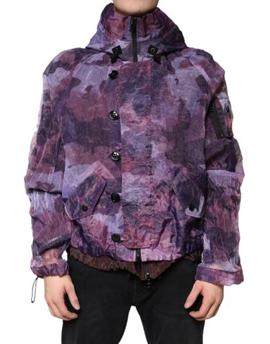 Camouflage Hooded Men Blouson Men's Jacket - Dolce & Gabbana - Modalova