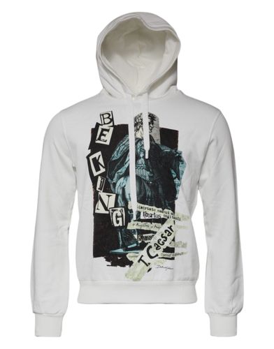 Caesar Cotton Hooded Pullover Men's Sweater - Dolce & Gabbana - Modalova