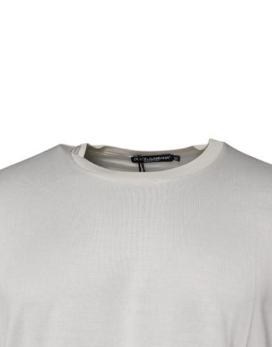 Crew Neck Short Sleeve Men's T-shirt - Dolce & Gabbana - Modalova