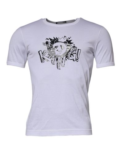 Panda King Cotton Crew Neck Men's T-shirt (Pre-Owned) - Dolce & Gabbana - Modalova