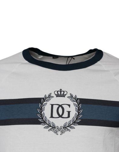DG Crown Cotton Crew Neck Men's T-shirt (Pre-Owned) - Dolce & Gabbana - Modalova