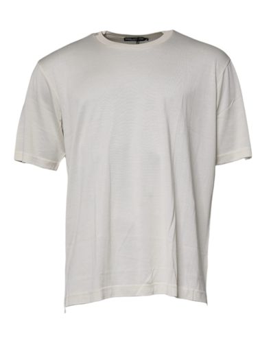 Silk CrewNeck Short Sleeve Men's T-shirt (Pre-Owned) - Dolce & Gabbana - Modalova