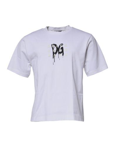 DG Logo Crew Neck Short Sleeve Men's T-shirt (Pre-Owned) - Dolce & Gabbana - Modalova