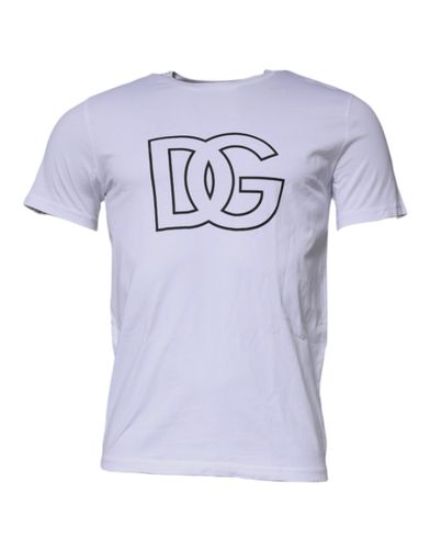 DG Logo Cotton Crew Neck Men's T-shirt (Pre-Owned) - Dolce & Gabbana - Modalova