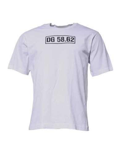 DG Logo Cotton Crew Neck Men's T-shirt (Pre-Owned) - Dolce & Gabbana - Modalova