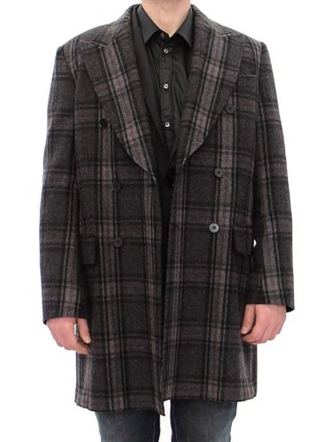 Double Breasted Coat Men's Jacket - Dolce & Gabbana - Modalova