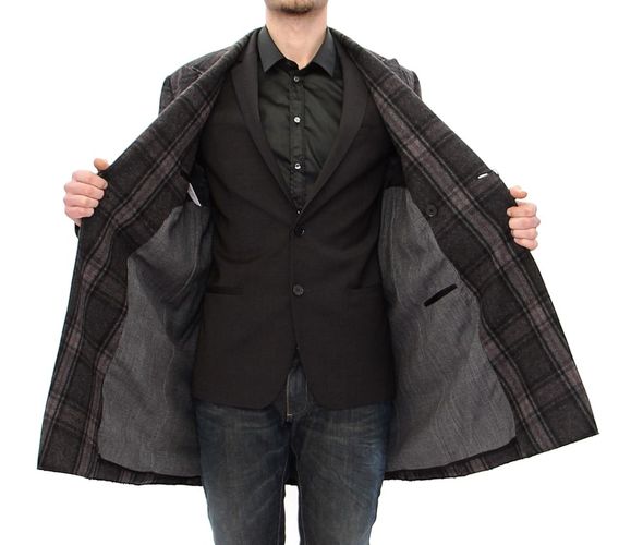 Double Breasted Coat Men's Jacket - Dolce & Gabbana - Modalova