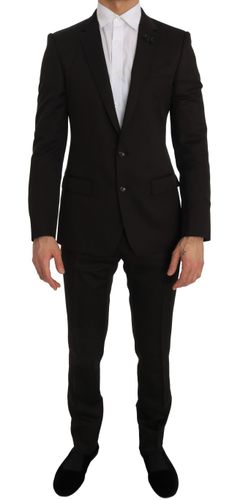 Wool Crystal Bee Slim Fit Men's MARTINI - Dolce & Gabbana - Modalova