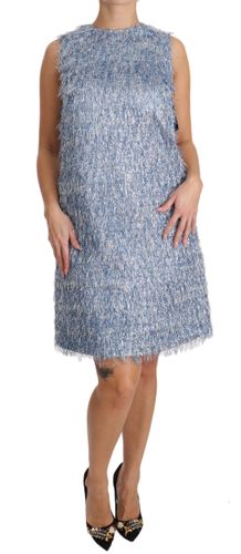 Fringe Shift Gown Women's Dress - Dolce & Gabbana - Modalova