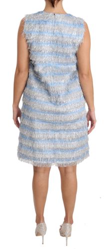 Silver Shift Gown Women's Dress - Dolce & Gabbana - Modalova