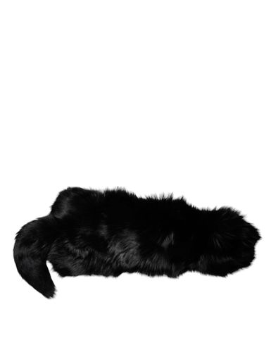 Fox Fur Neck Wrap Warmer Winter Women's Scarf - Dolce & Gabbana - Modalova