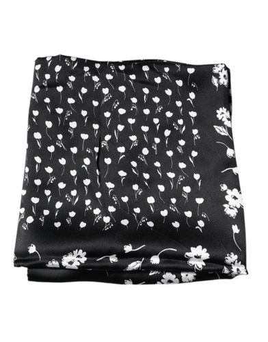 Floral Silk Square Wrap Shawl Women's Scarf - Dolce & Gabbana - Modalova