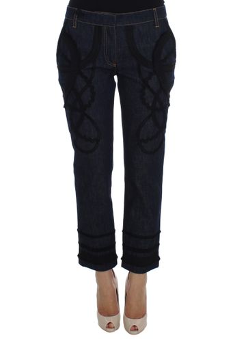 Denim Cotton CAPRI Torero Women's Jeans - Dolce & Gabbana - Modalova