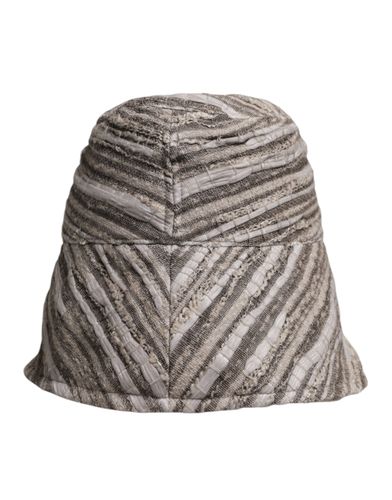 Stripes Cotton Bucket Men's Cap - Dolce & Gabbana - Modalova