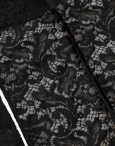 Floral Lace Whole Head Wrap Women's Hat - Dolce & Gabbana - Modalova
