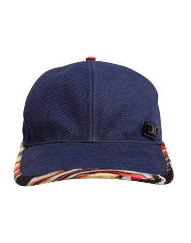 Cotton 6 Panels Baseball Men's Cap - Dolce & Gabbana - Modalova