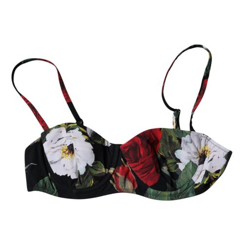 Floral Print Nylon Balconcino Bra Women's Underwear (Pre-Owned) - Dolce & Gabbana - Modalova