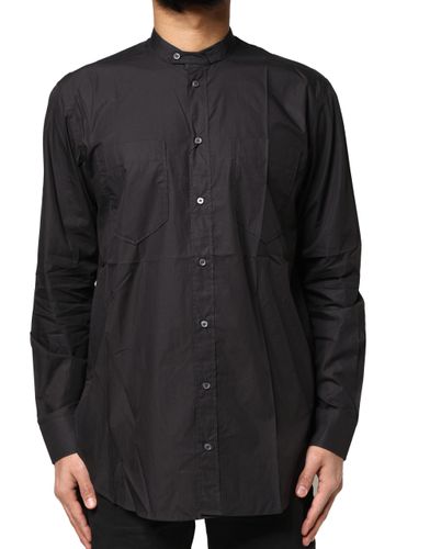 Cotton Button Down Men Casual Men's Shirt - Dolce & Gabbana - Modalova