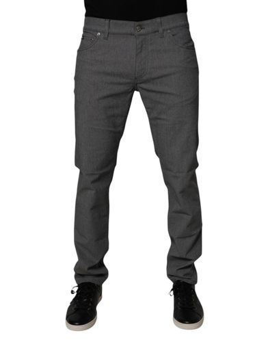 Cotton Stretch Skinny Denim Men's Jeans - Dolce & Gabbana - Modalova