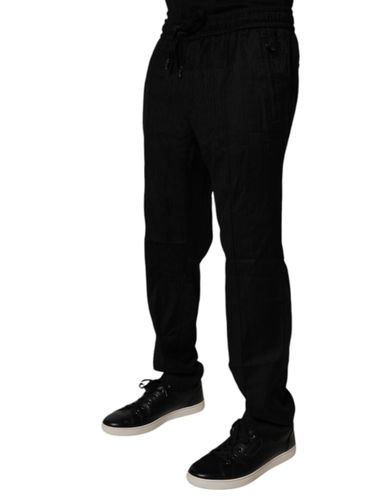 Wool Jogger SweatMen's Men's Pants (Pre-Owned) - Dolce & Gabbana - Modalova