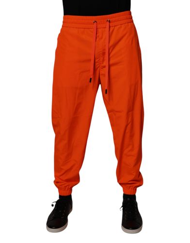 Polyester Men Jogger SweatMen's Men's Pants - Dolce & Gabbana - Modalova