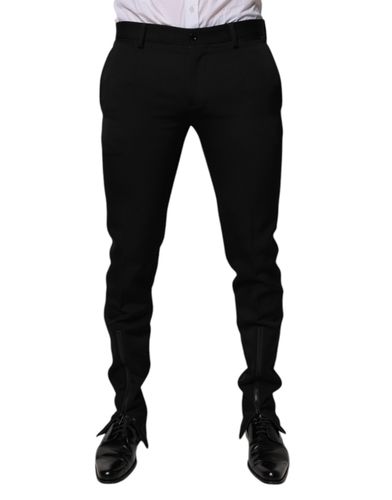 Wool Tapered Formal Dress Men's Pants - Dolce & Gabbana - Modalova