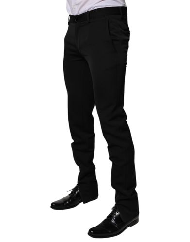 Wool Tapered Formal Dress Men's Pants - Dolce & Gabbana - Modalova