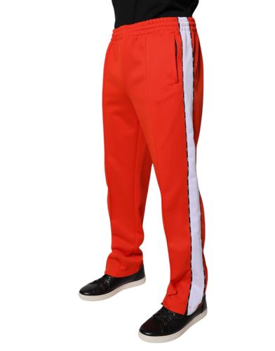 Red White Mid Waist Men Jogger SweatMen's Men's Pants (Pre-Owned) - MSGM - Modalova