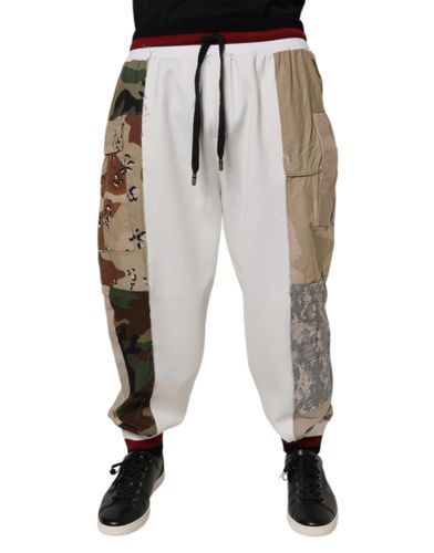 Camouflage Patchwork SweatMen's Men's Pants (Pre-Owned) - Dolce & Gabbana - Modalova
