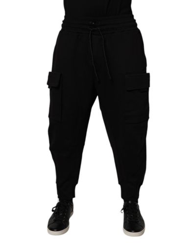 Cotton Men Cargo Jogger SweatMen's Men's Pants - Dolce & Gabbana - Modalova