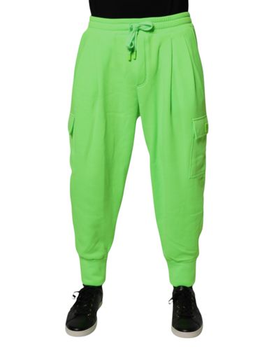 Neon Cargo Jogger Men SweatMen's Men's Pants - Dolce & Gabbana - Modalova