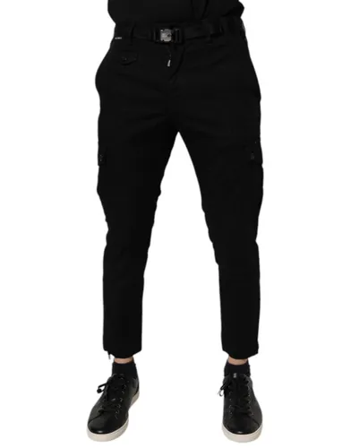 Cotton Stretch Skinny Cargo Denim Men's Jeans - Dolce & Gabbana - Modalova