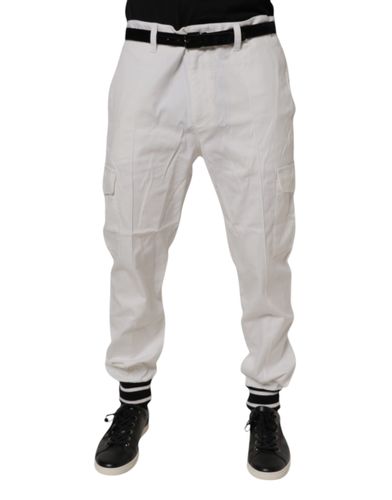 Cotton Jogger Cargo Skinny Men's Pants (Pre-Owned) - Dolce & Gabbana - Modalova