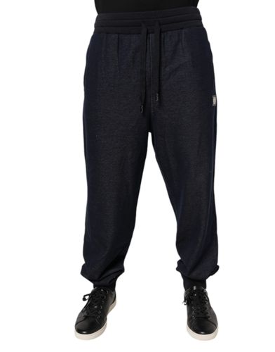 Jacquard Jogger Men SweatMen's Men's Pants - Dolce & Gabbana - Modalova