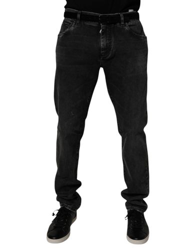 Cotton Stretch Men Skinny Denim Men's Jeans (Pre-Owned) - Dolce & Gabbana - Modalova