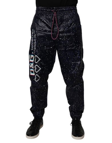 Dark DG Game Print Cotton Jogger Men's Pants (Pre-Owned) - Dolce & Gabbana - Modalova